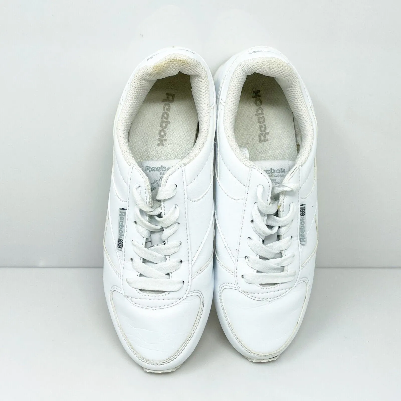 Reebok Womens Classic J98770 White Casual Shoes Sneakers Size 7 D