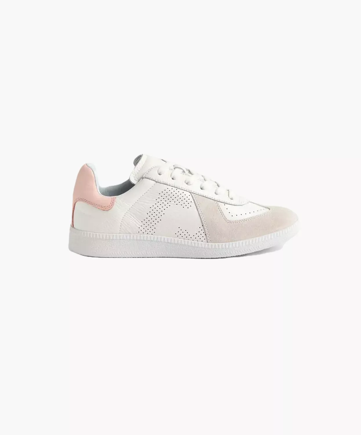 Rollie Pace White/Snow Pink Sneaker White