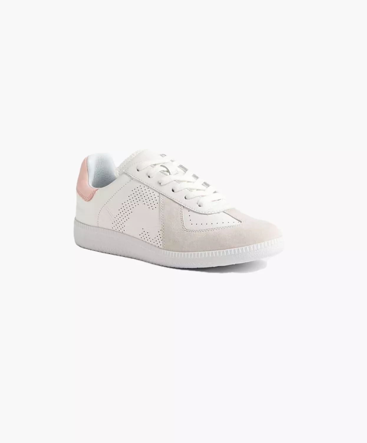 Rollie Pace White/Snow Pink Sneaker White