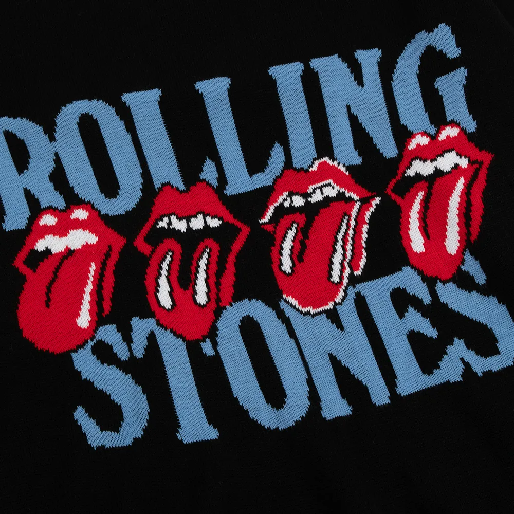 Rolling Stones Licks Holiday Sweater