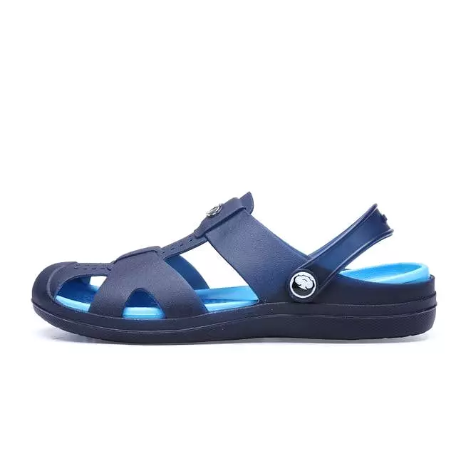 Rubber Beach Crocs Sandals