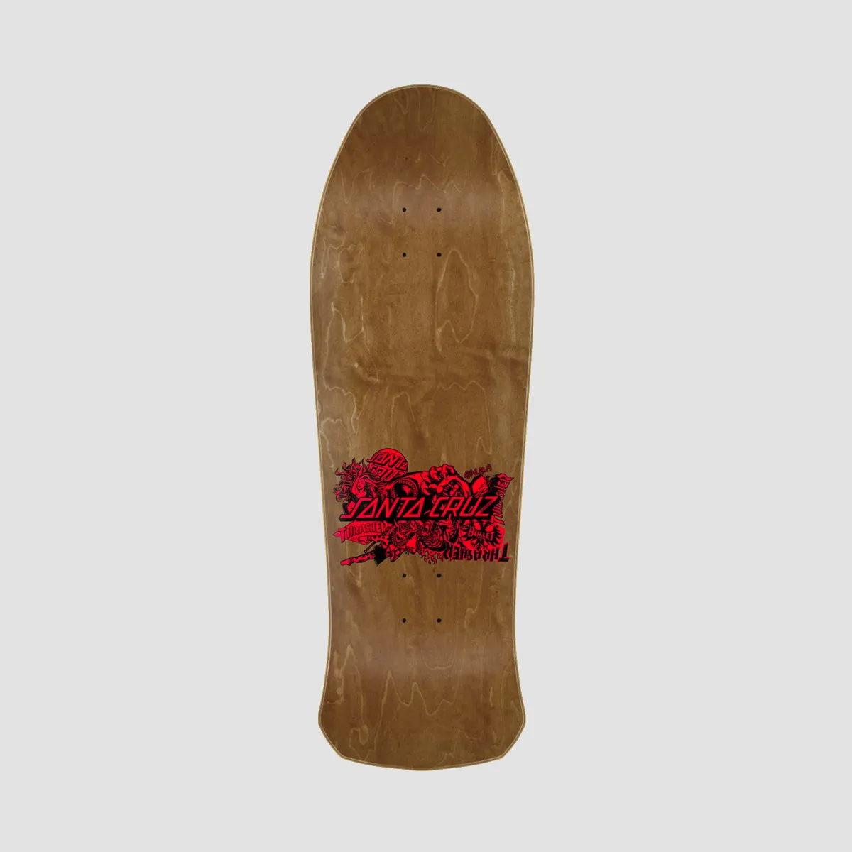 Santa Cruz X Thrasher Salba Oops Skateboard Deck - 10.4