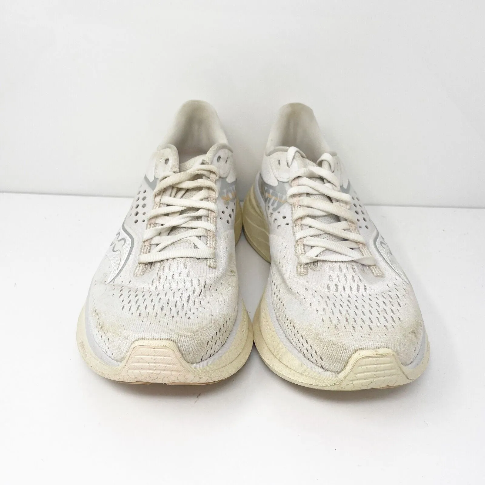 Saucony Womens Ride 17 S10924-242 White Running Shoes Sneakers Size 7