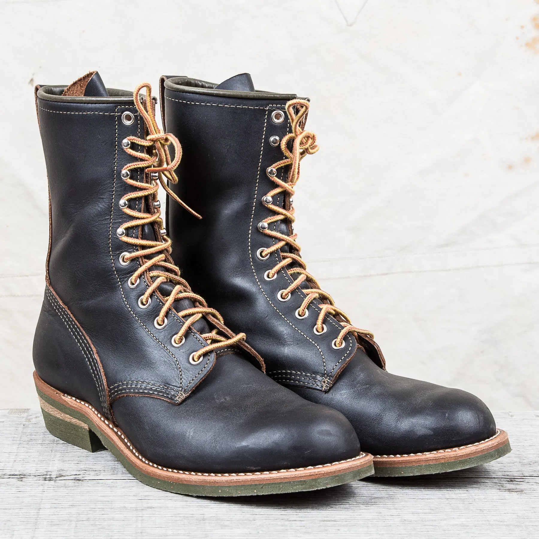 Secondhand Red Wing x Indigofera Jeans The Climber Boot Style No. 4328