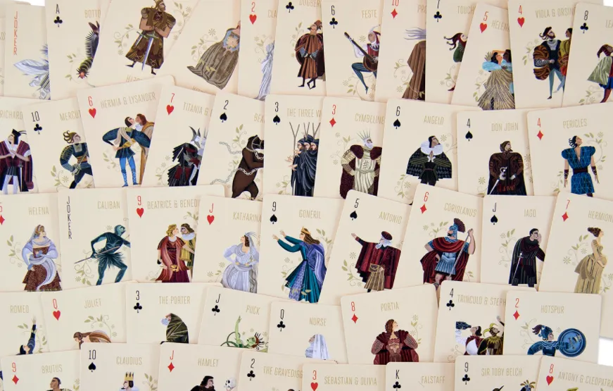 Shakespeare Playing Cards