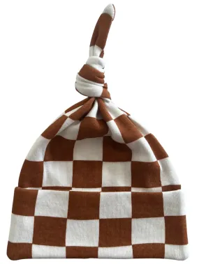 SIIX CHECKERBOARD BEANIE | STRACCIATELLA