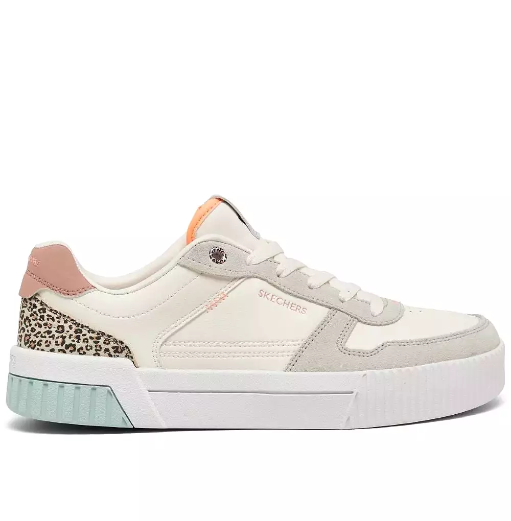 'Skechers' Women's Jade-Feline Instinct Casual Sneaker - Natural / Multi