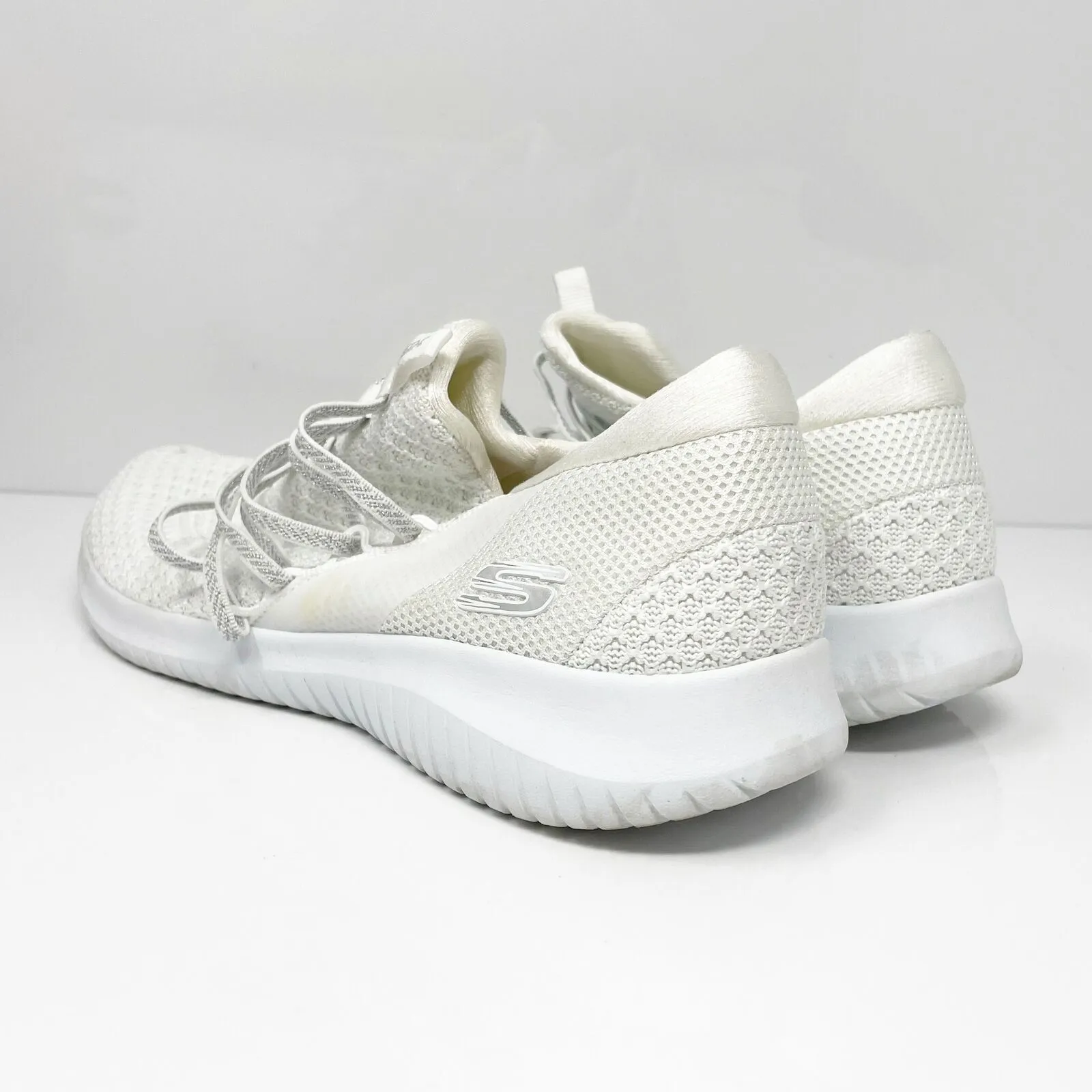 Skechers Womens Ultra Flex Bright 12849TX White Casual Shoes Sneakers Size 9.5