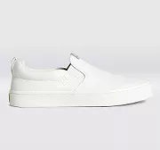 SLIP ON Off-White Canvas Sneaker Women