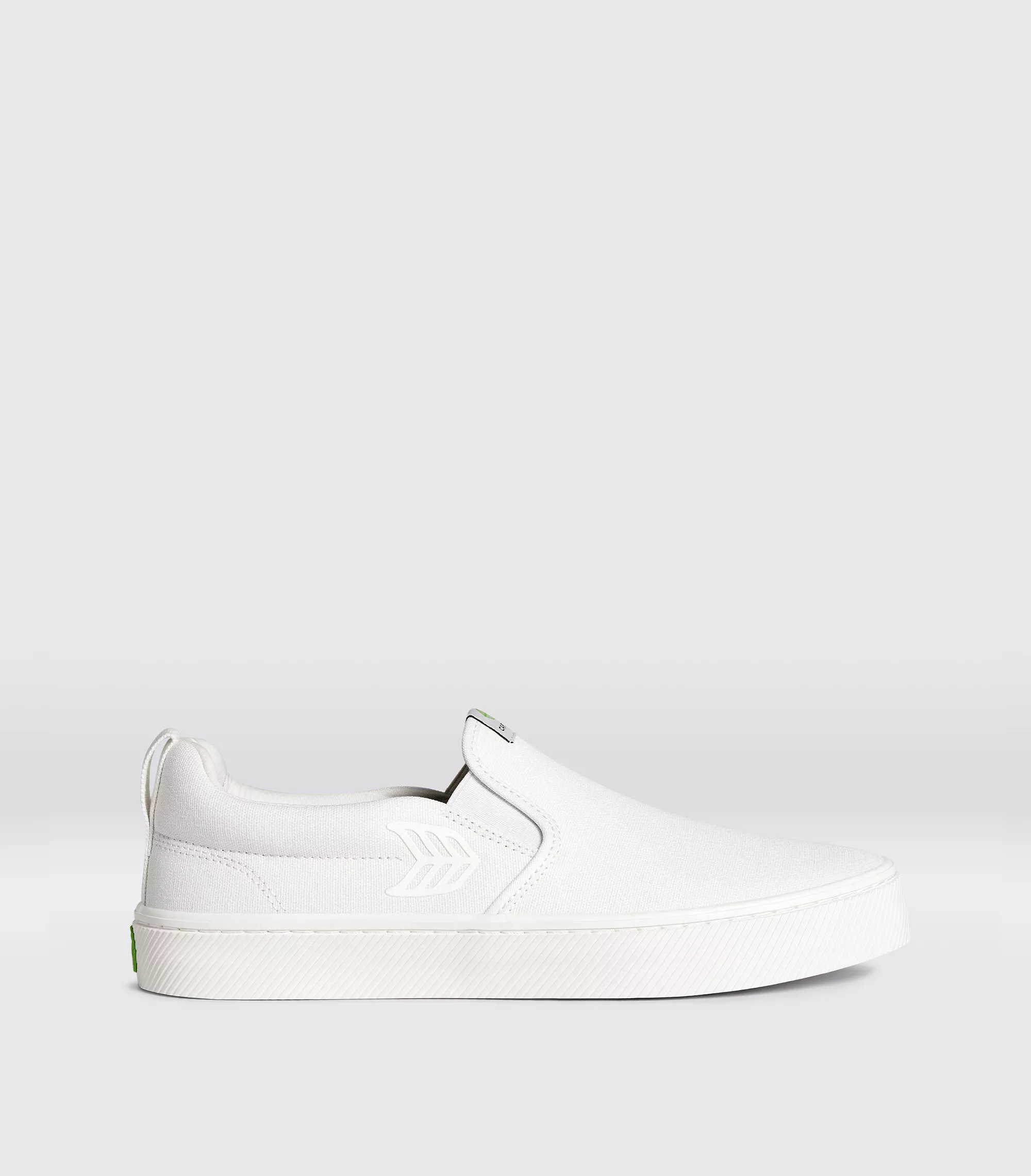 SLIP ON Off-White Canvas Sneaker Women