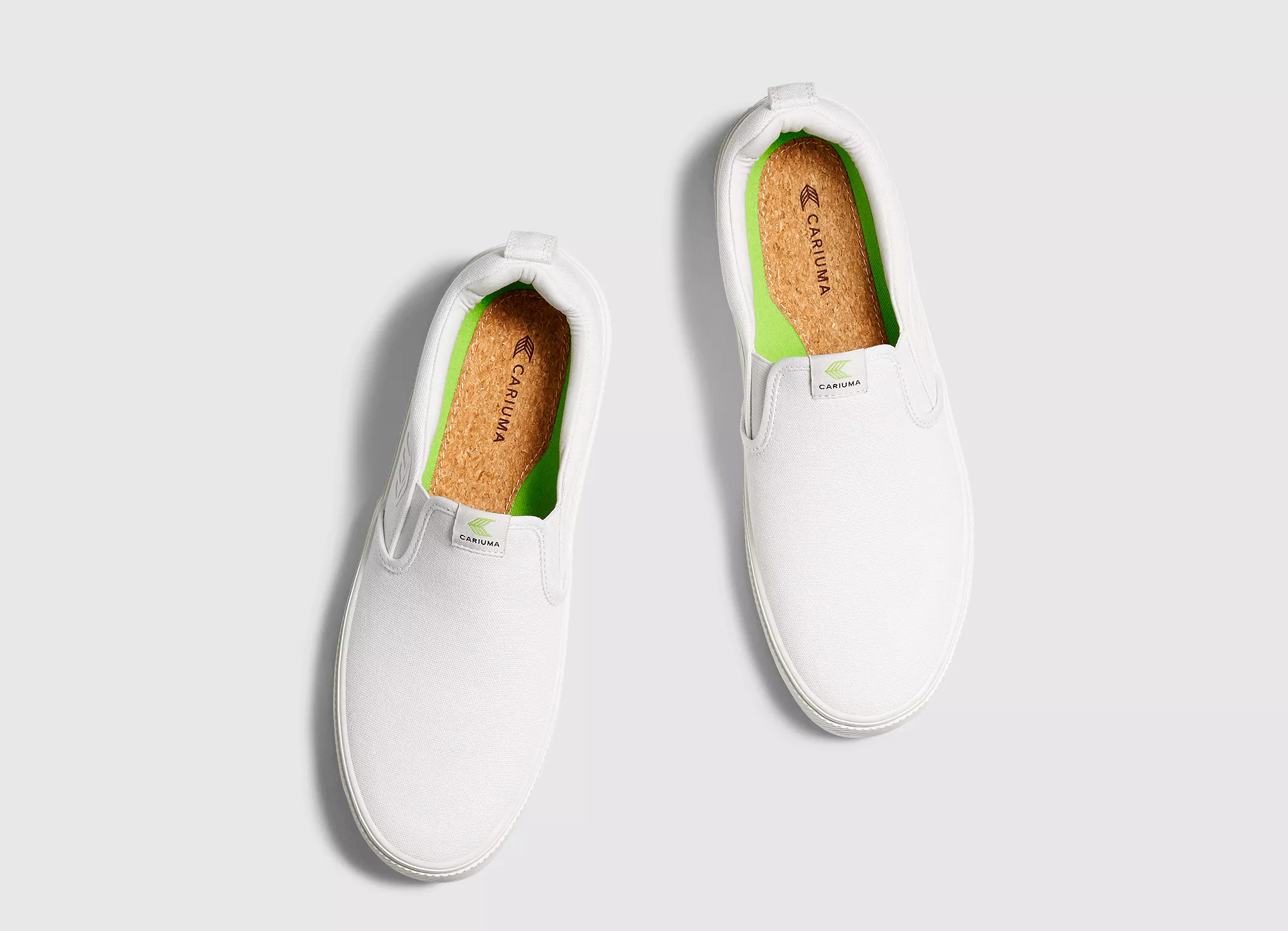 SLIP ON Off-White Canvas Sneaker Women