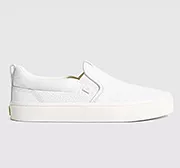 SLIP-ON White Premium Leather Sneaker Women