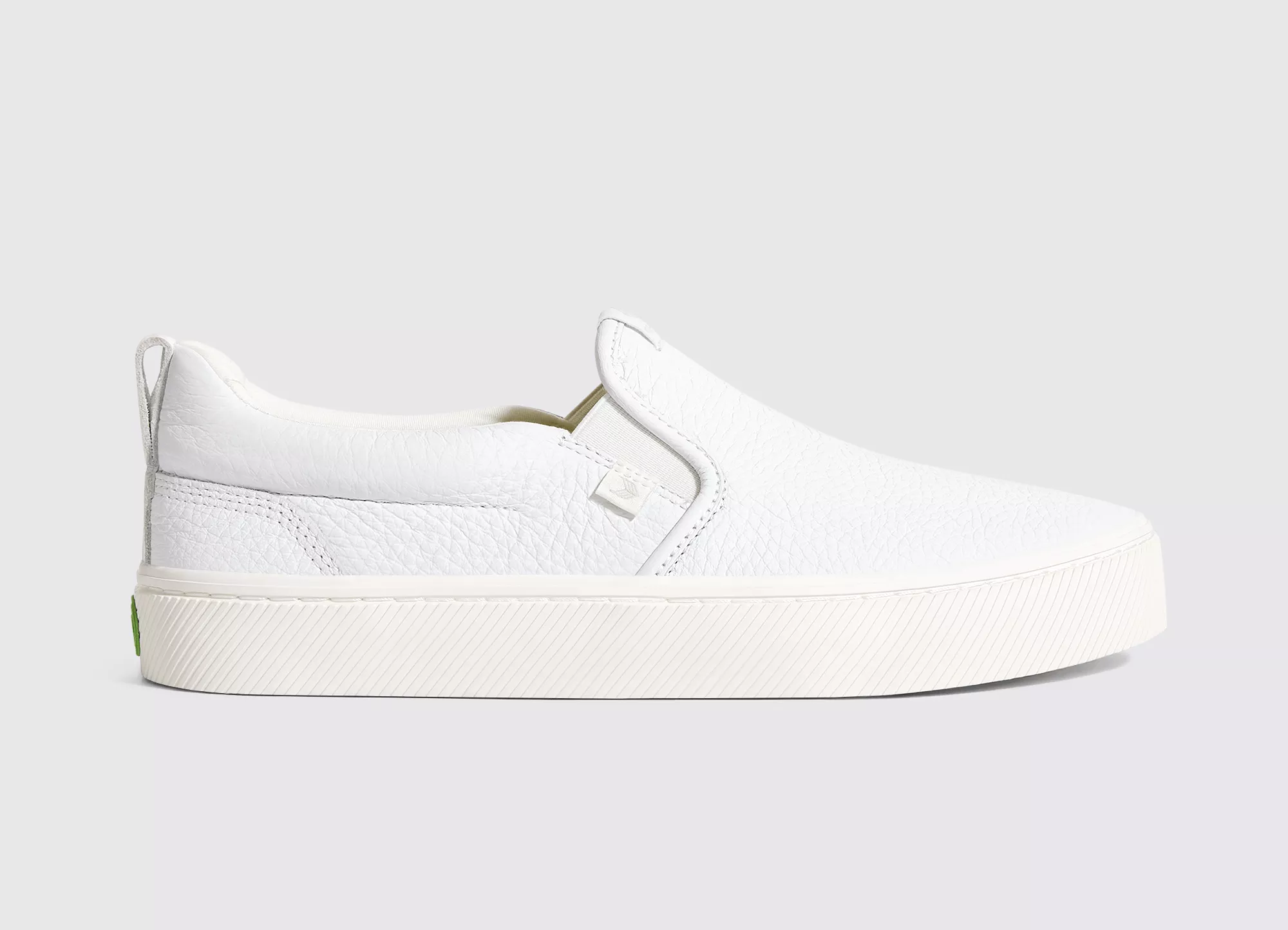 SLIP-ON White Premium Leather Sneaker Women