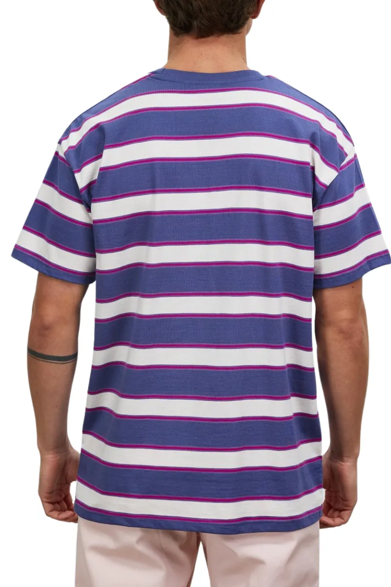 Stussy |  Mens Big Stock Ss Tee (Navy)