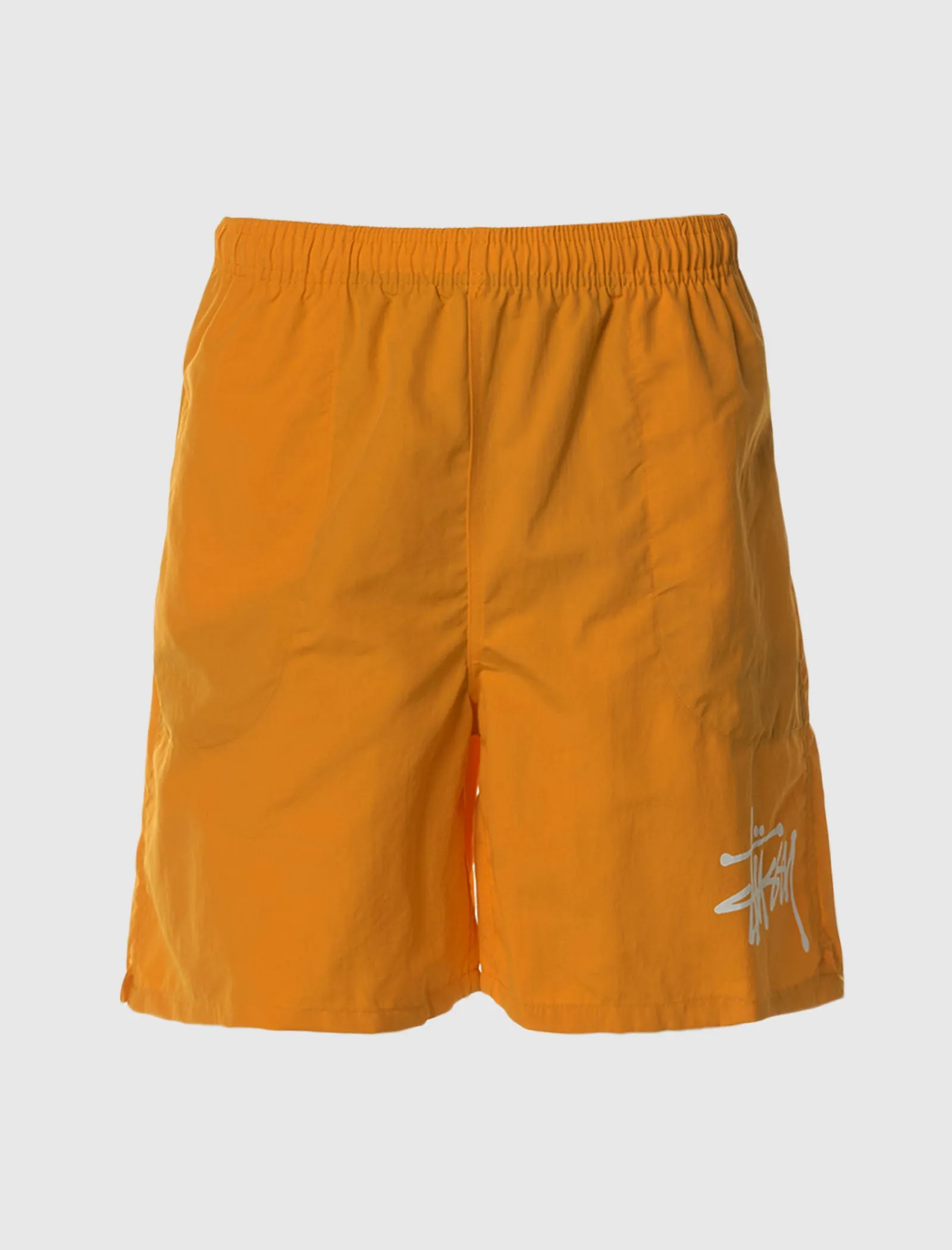 STUSSY BIG BASIC WATER SHORT   YELLOW