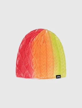 STUSSY SPRAY KNIT SKULLCAP BEANIE   MULTI