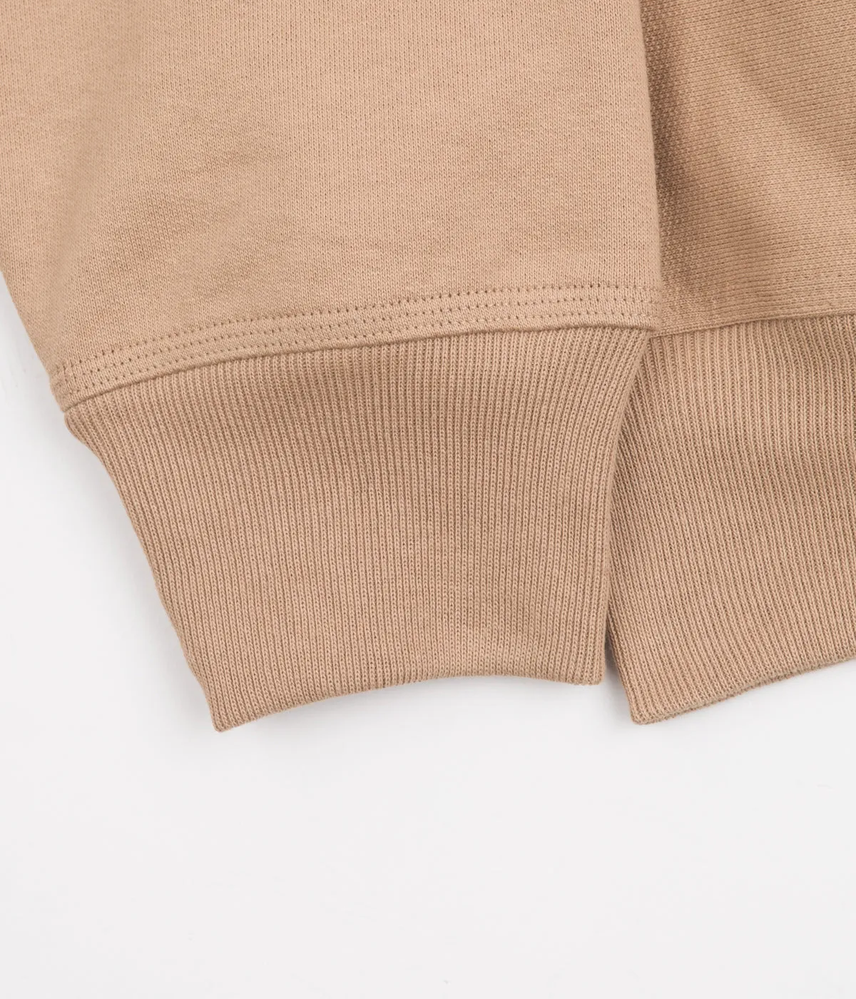 Stussy Stock Logo Crewneck Sweatshirt - Tan