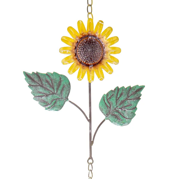 Sunflower Rain Chain