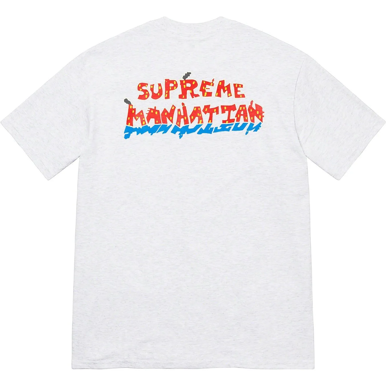 Supreme  |Unisex Street Style U-Neck Plain Cotton Short Sleeves Logo