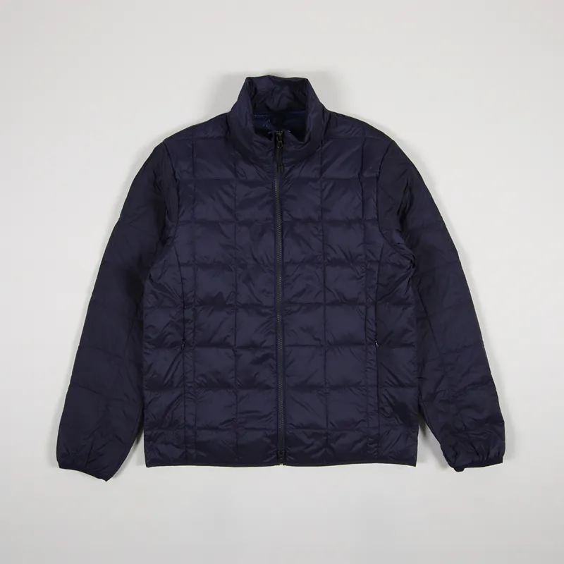 Taion High Neck Zip Down Jacket Navy