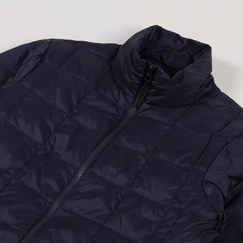 Taion High Neck Zip Down Jacket Navy