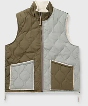 Taion Taion military riversible hi neck down vest