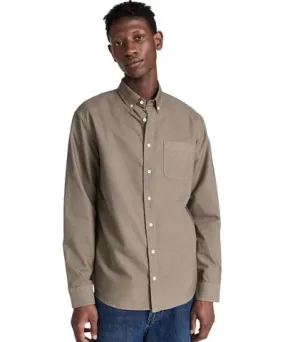 Taylor Stitch Jack Oxford Shirt Smoked Olive Oxford 40