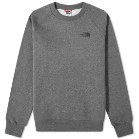 The North Face Raglan Redbox Crew SweatHeather Grey