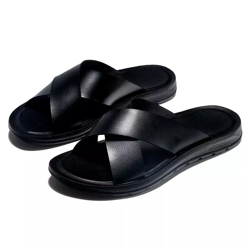 The Walker Leather Sandal Shoes