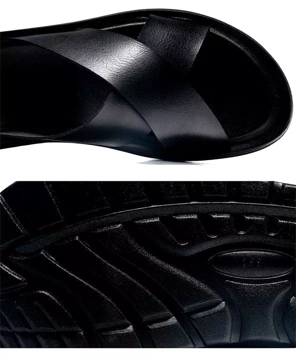 The Walker Leather Sandal Shoes