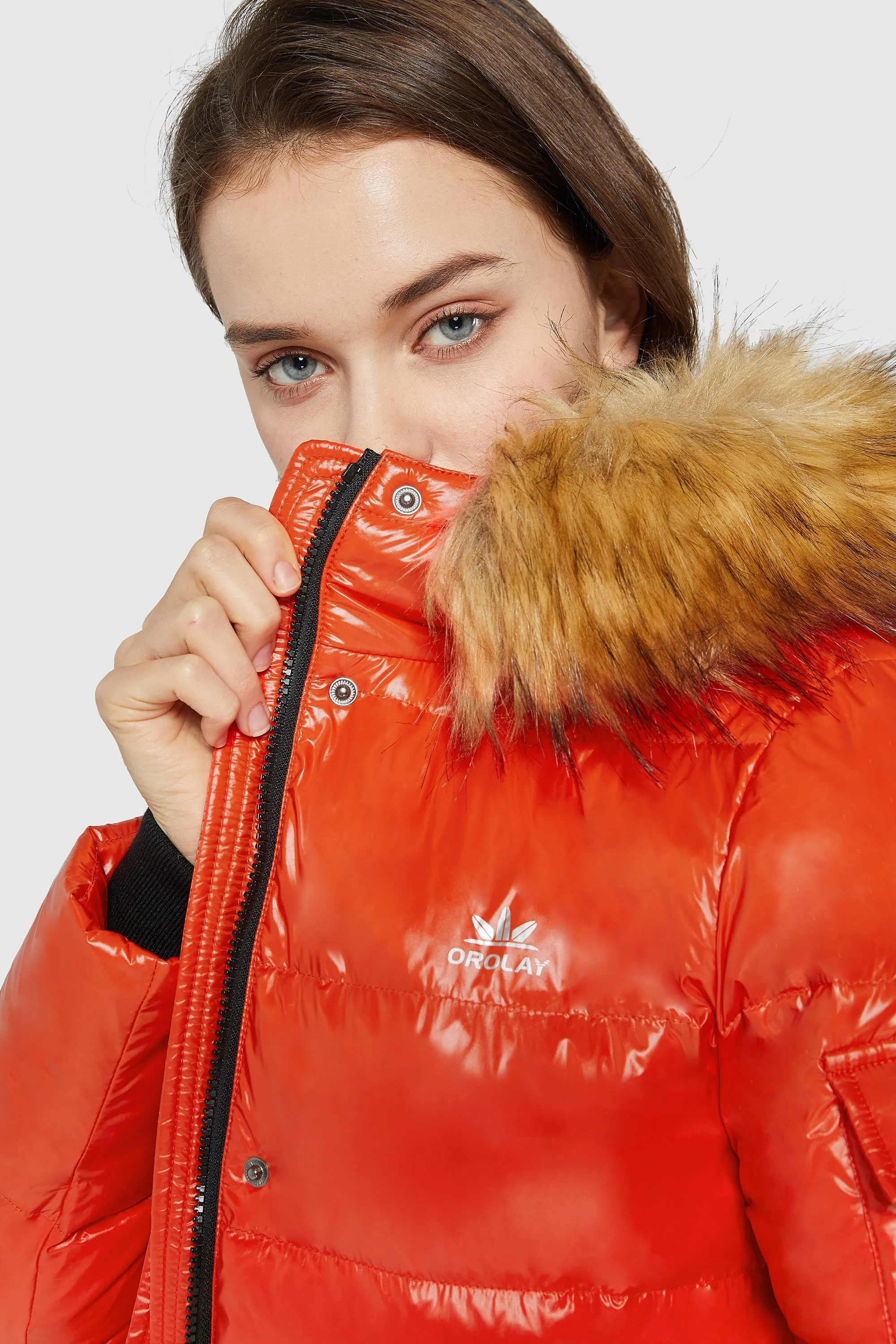 Thickened Winter Shiny Puffer Jacket