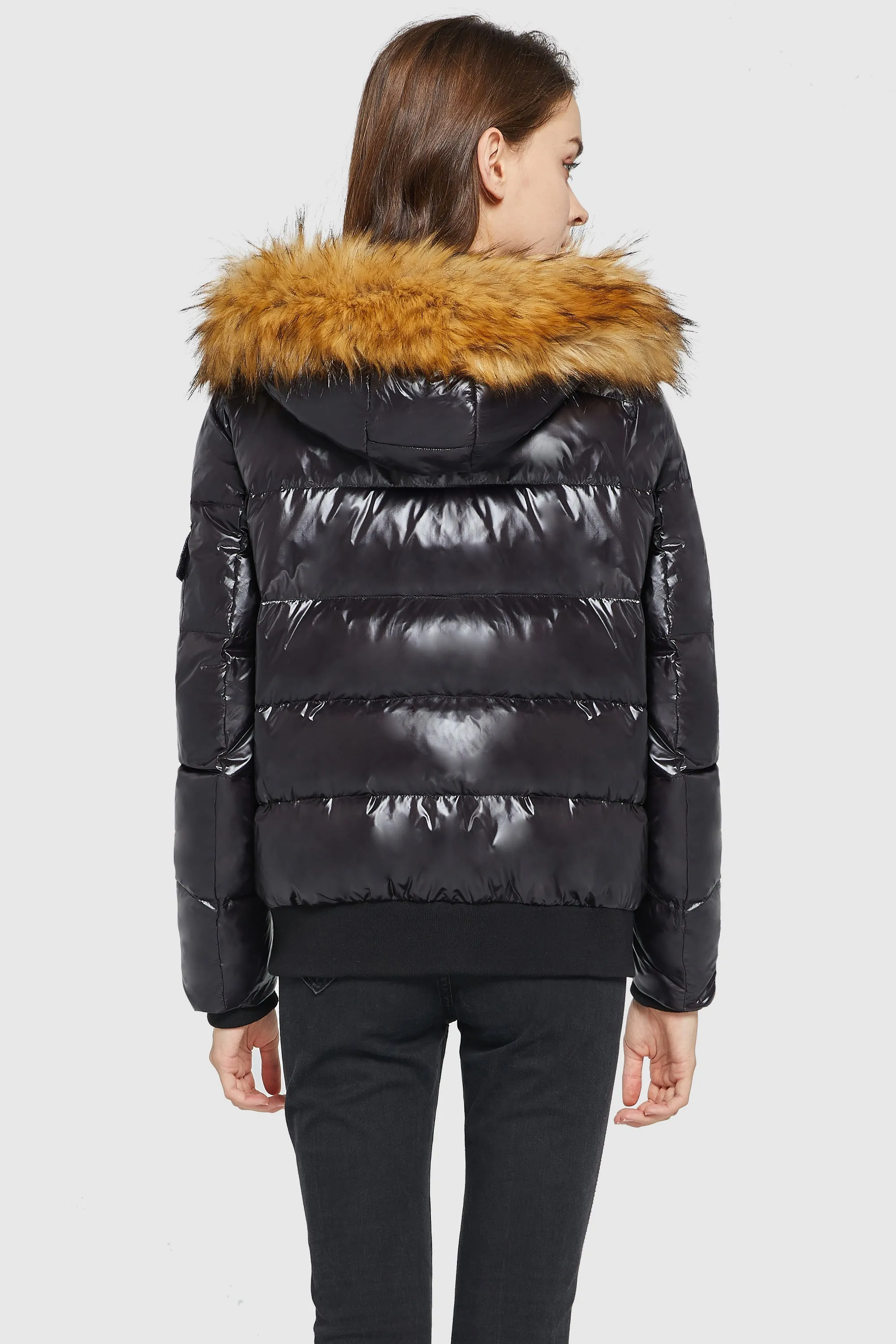 Thickened Winter Shiny Puffer Jacket