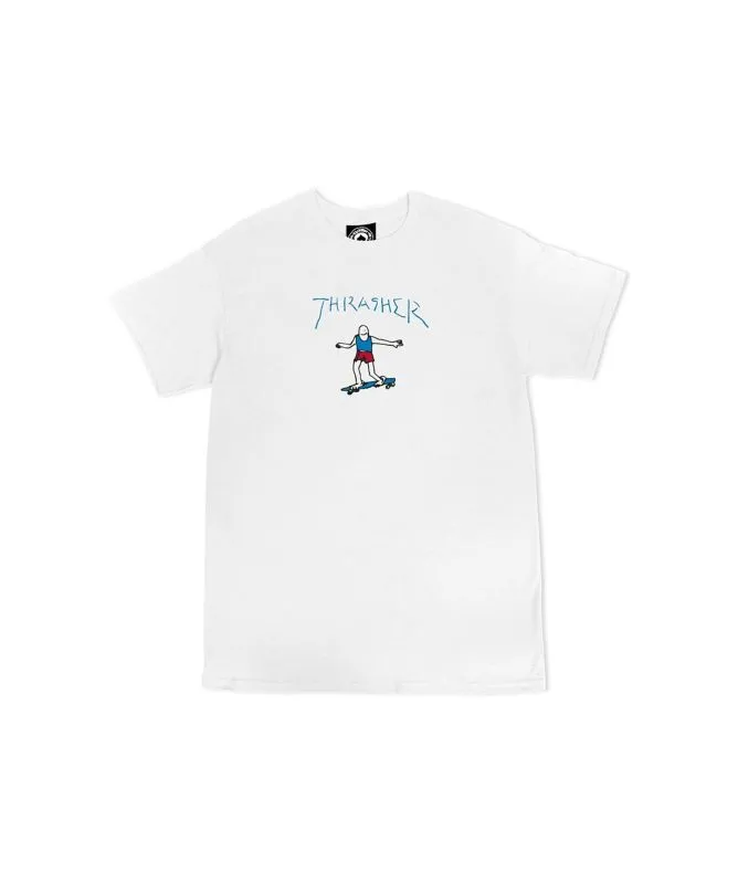 Thrasher Gonz Logo T-Shirt | White