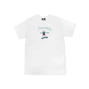 Thrasher Gonz Logo T-Shirt | White