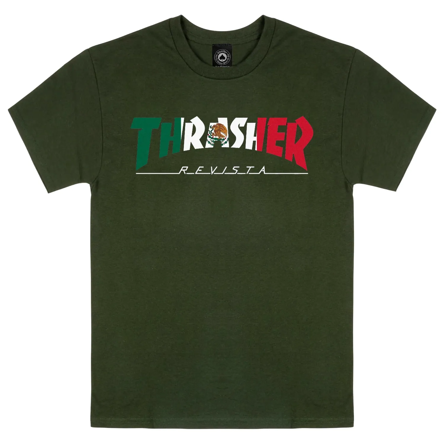 Thrasher Mexico T-Shirt Forest Green