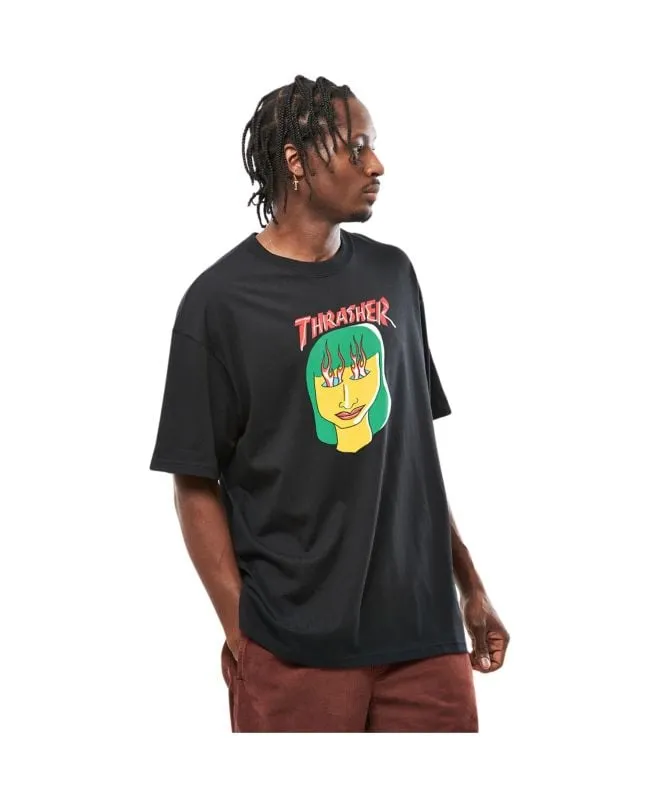 Thrasher Talk Shit T-Shirt | Black - 145446