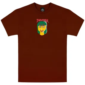 Thrasher Talk Shit Tee (Maroon)