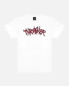 THRASHER THORNS T-SHIRT (WHT)