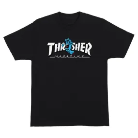 THRASHER X SANTA CRUZ SCREAMING LOGO T-SHIRT (44156003)