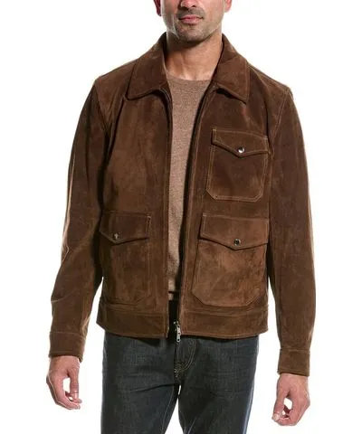 Todd Snyder Suede Aviator Jacket