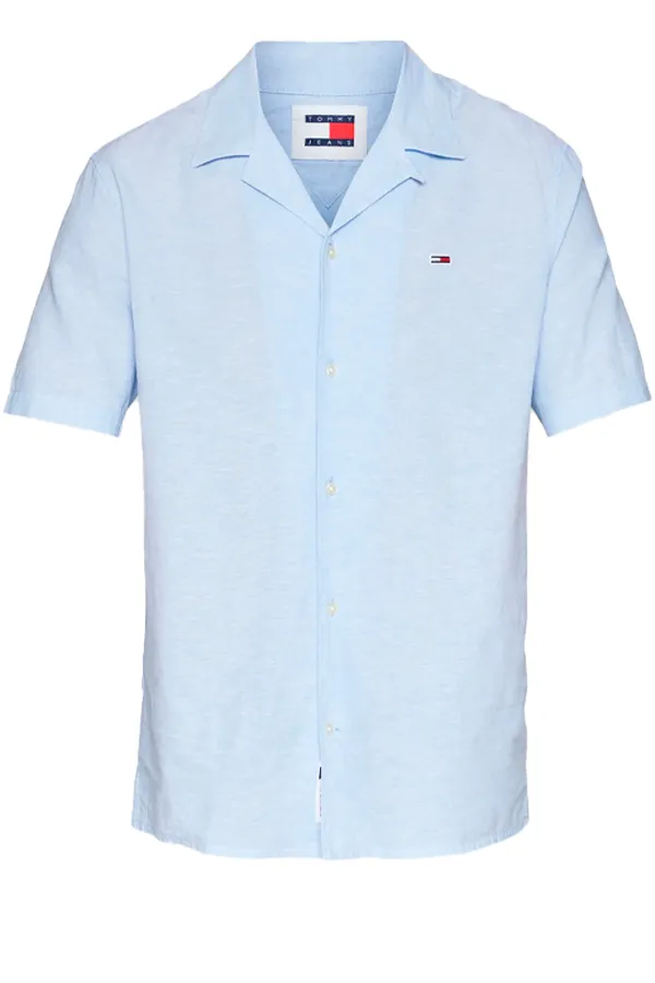 Tommy Hilfiger Linen Shirt Sky