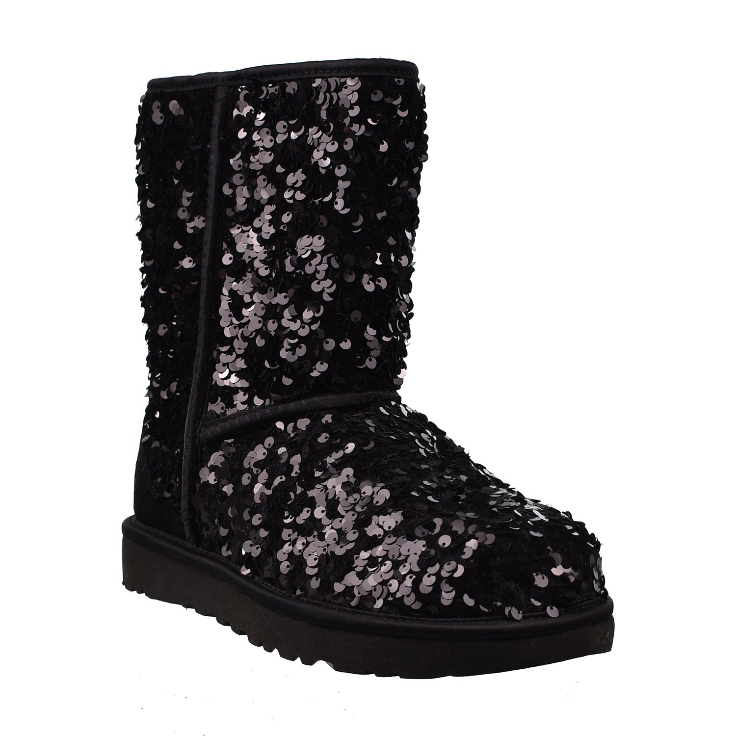 UGG Classic Short Chunky Sequin Women's Boots Black