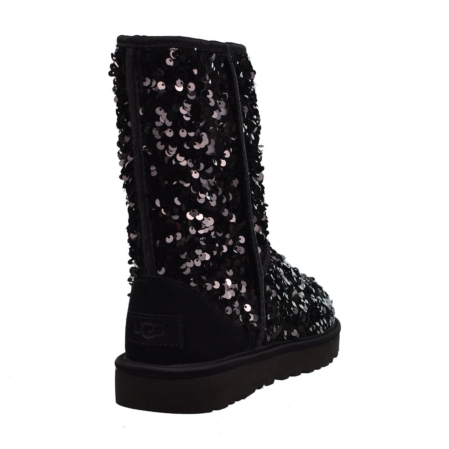 UGG Classic Short Chunky Sequin Women's Boots Black