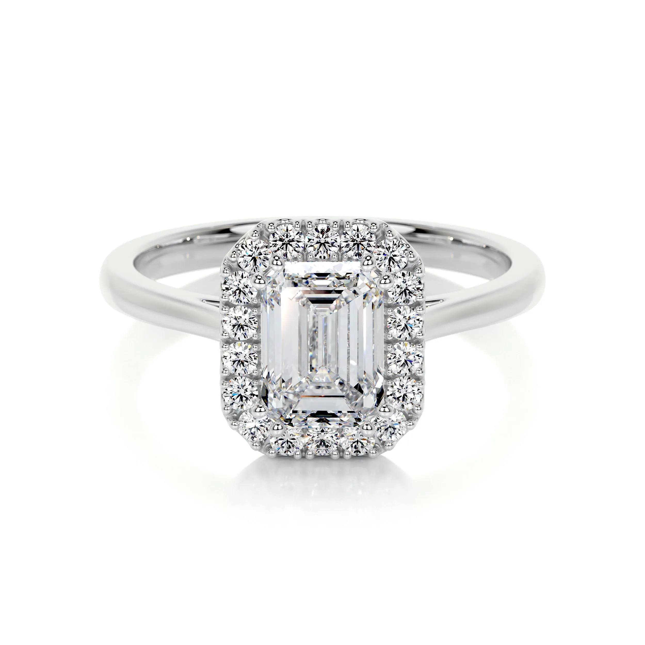 Vanessa Lab Grown Diamond Ring -18K White Gold