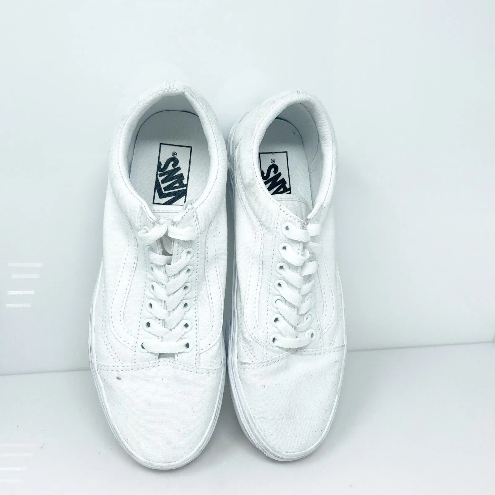 Vans Unisex Off The Wall 500714 White Casual Shoes Sneakers Size M 8 W 9.5