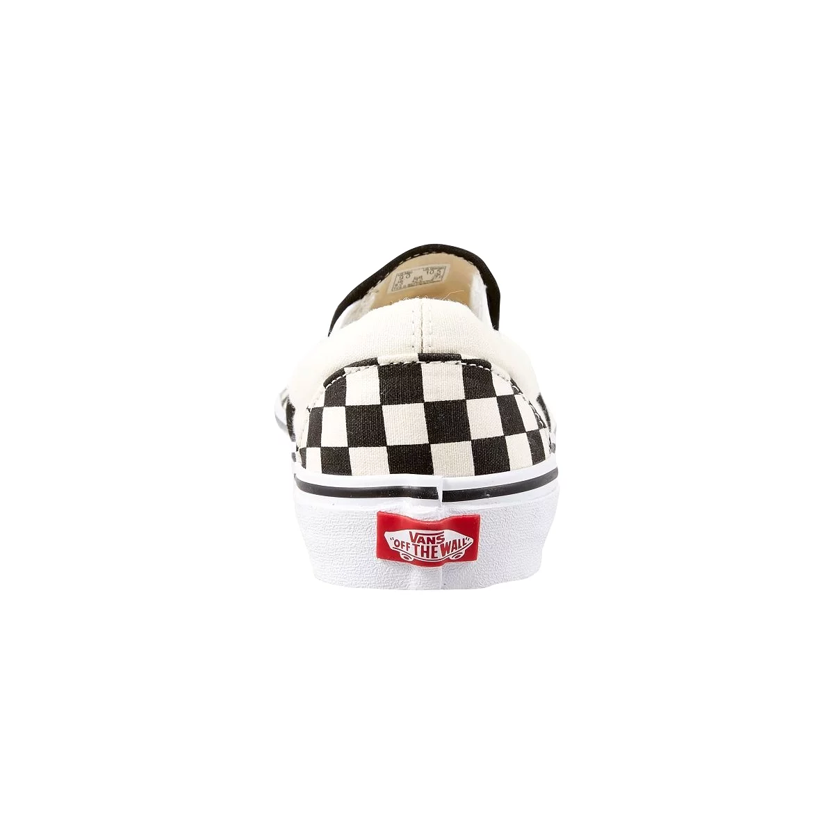 Vans Unisex Slip On Black/White Checkerboard