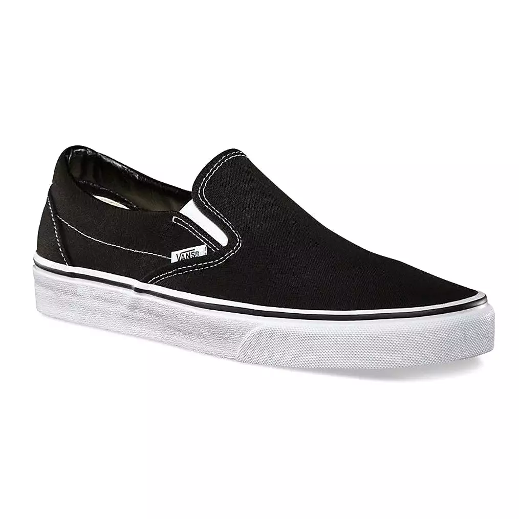 Vans Unisex Slip On Black/White