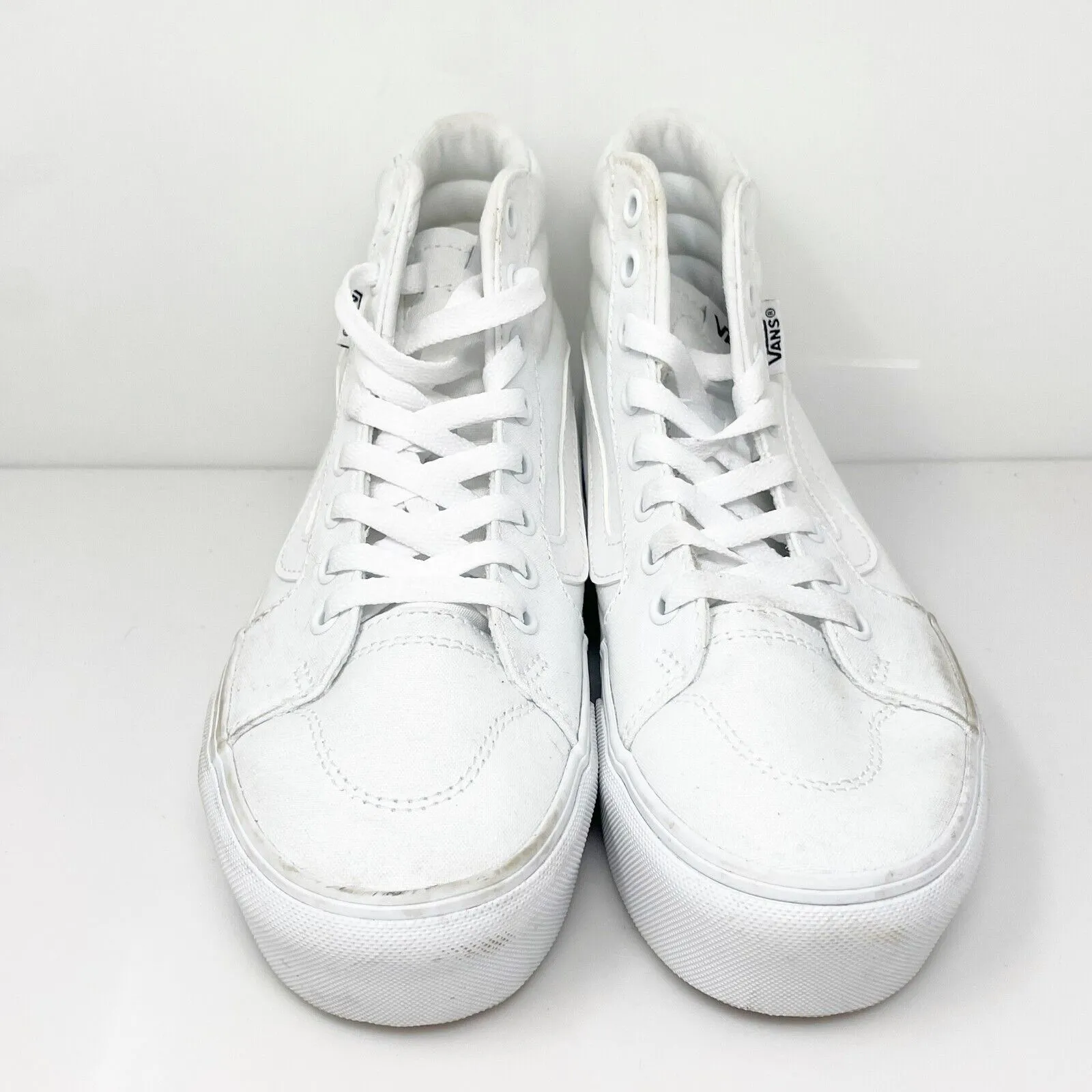 Vans Womens SK8 Hi 721356 White Casual Shoes Sneakers Size 7