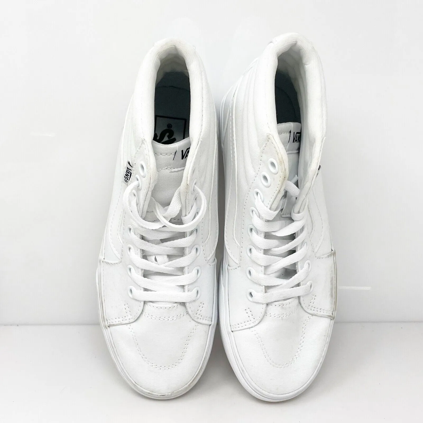 Vans Womens SK8 Hi 721356 White Casual Shoes Sneakers Size 7