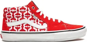 Vans x Supreme Skate Grosso Mid Monogram S Red sneakers